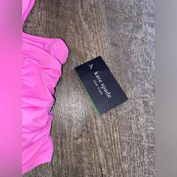 Kate spade carousel swim bra top in pink NWT - Picture 3 of 6